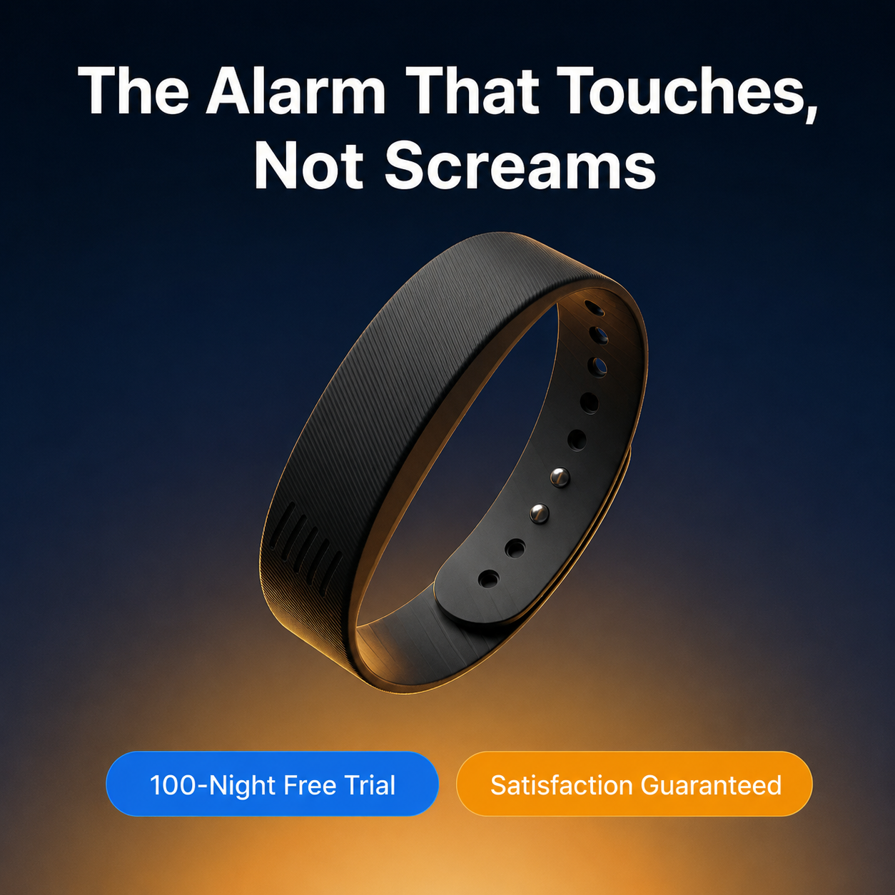 Silent Vibrating Alarm for Deep Sleepers