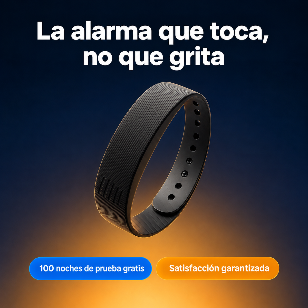 Pulsera Auralis, despertador vibratorio silencioso