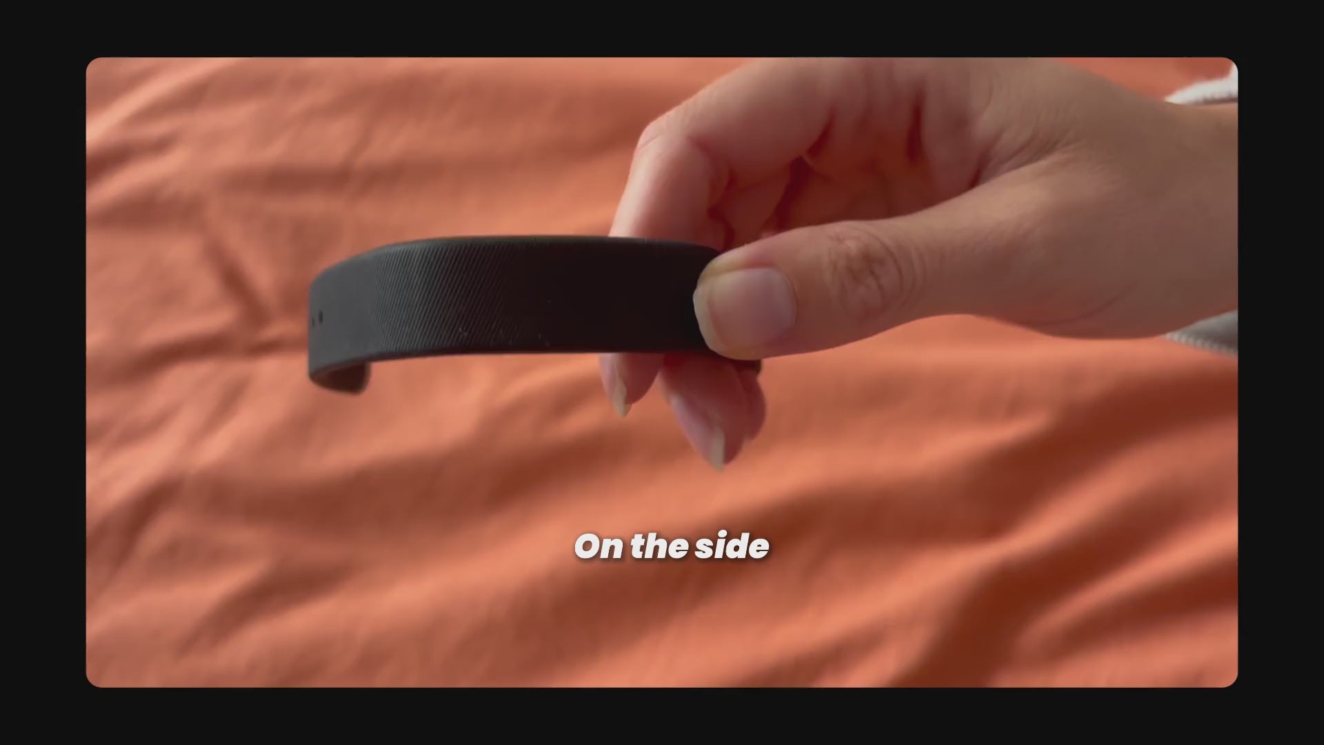 Load video: Watch this 60-second walkthrough — setup, charging, and first alarm in one go. After: pop the core out of the strap, plug into any USB-A port, set the time, set up to 3 silent alarms. No app, no Wi-Fi, no pairing.