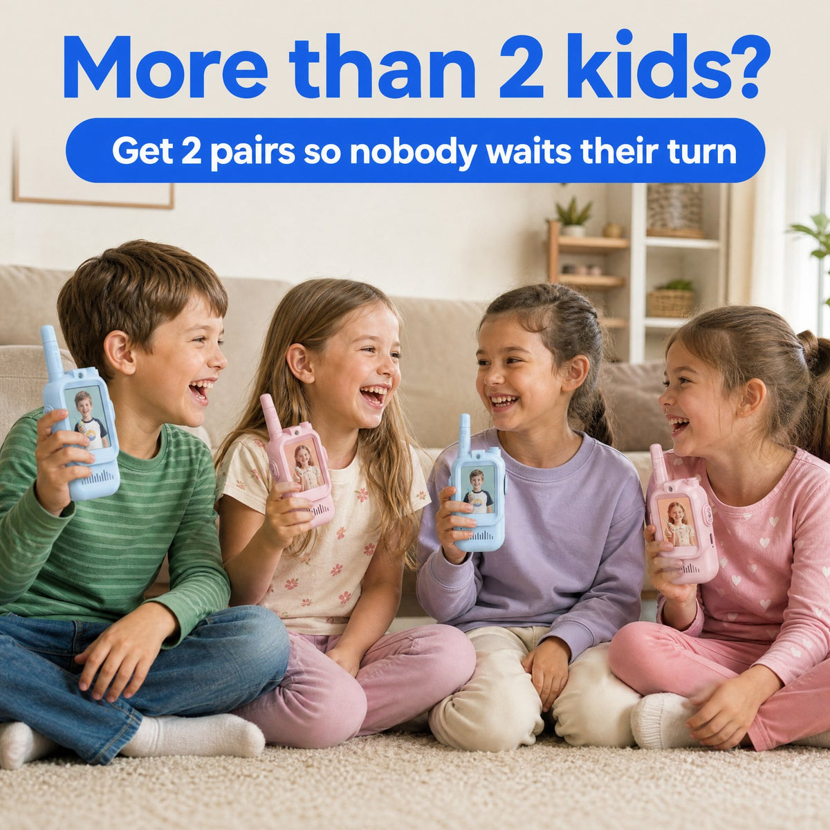Auralis video walkie-talkies