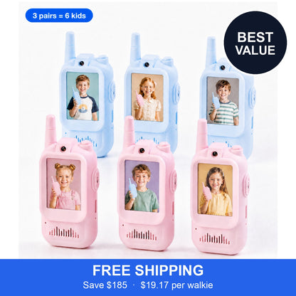 Auralis video walkie-talkies